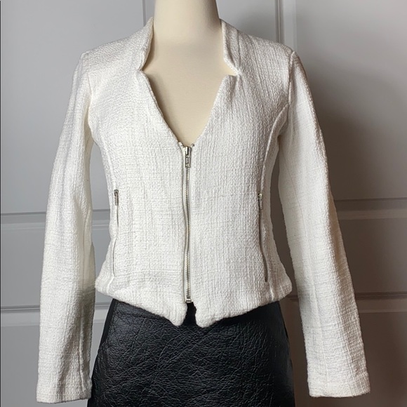 New York & Company tweed look moto jacket - Picture 4 of 13